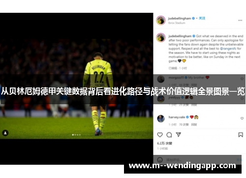 从贝林厄姆德甲关键数据背后看进化路径与战术价值逻辑全景图景一览